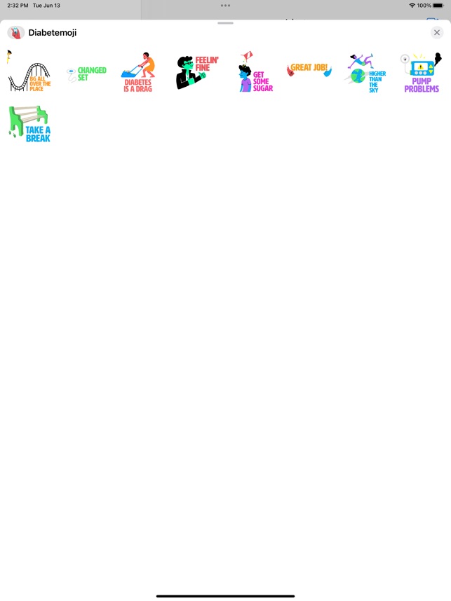 Diabetemoji Stickers screenshot 2 of 2