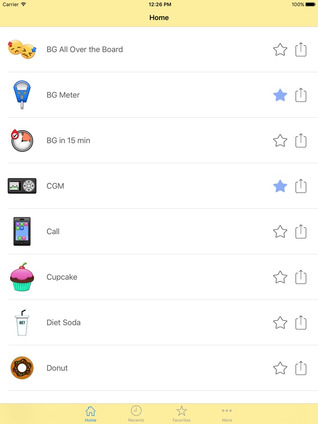 Diabetes Emoticons screenshot 3 of 8