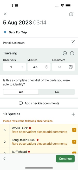 eBird screenshot 9 of 16