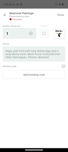 eBird screenshot 14 of 16