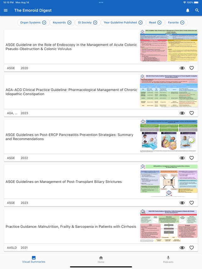 Emoroid Digest App screenshot 2 of 10