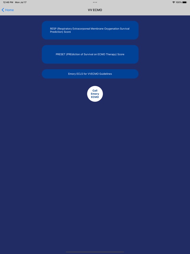 Emory ECMO screenshot 2 of 25