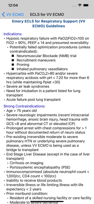 Emory ECMO screenshot 16 of 25