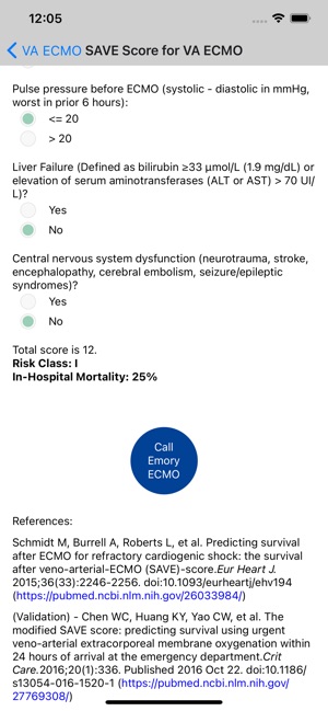 Emory ECMO screenshot 19 of 25