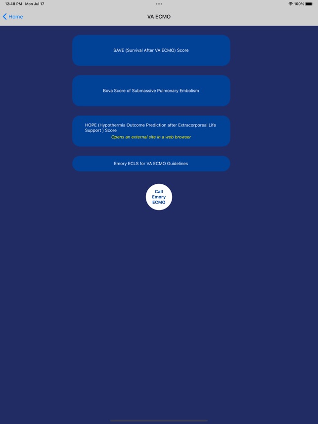 Emory ECMO screenshot 7 of 25
