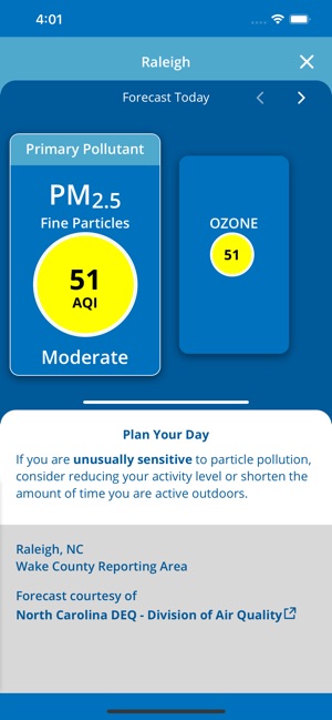 EPA AIRNow screenshot 12 of 25