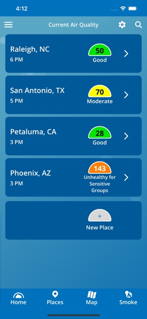 EPA AIRNow screenshot 13 of 25