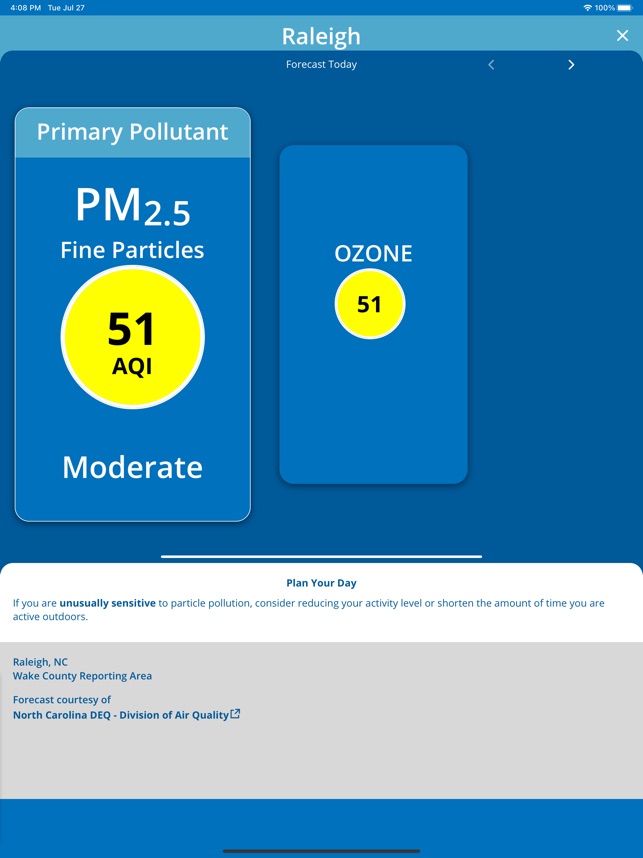 EPA AIRNow screenshot 3 of 25