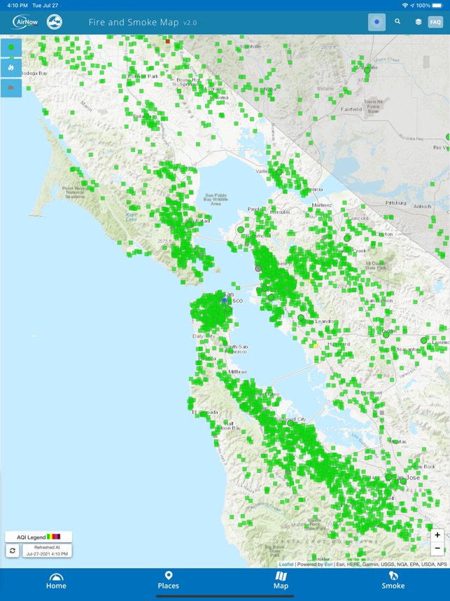 EPA AIRNow screenshot 8 of 25