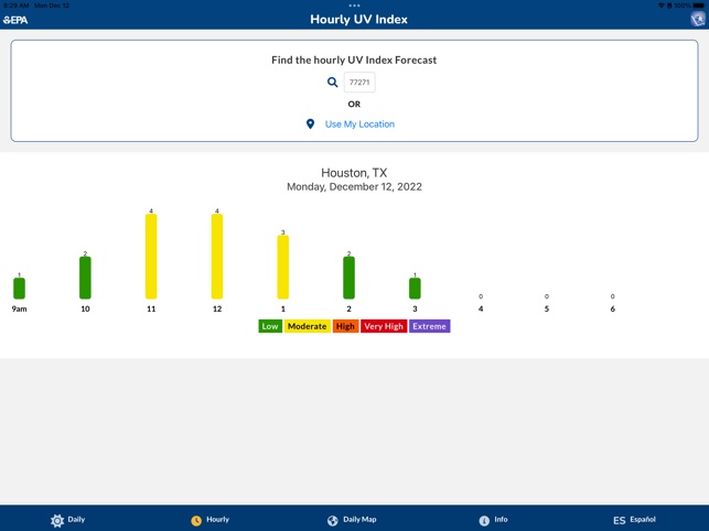 EPA's SunWise UV Index screenshot 2 of 12