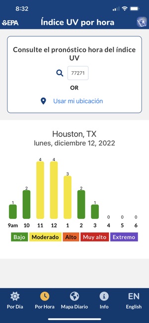 EPA's SunWise UV Index screenshot 11 of 12