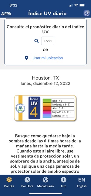 EPA's SunWise UV Index screenshot 10 of 12