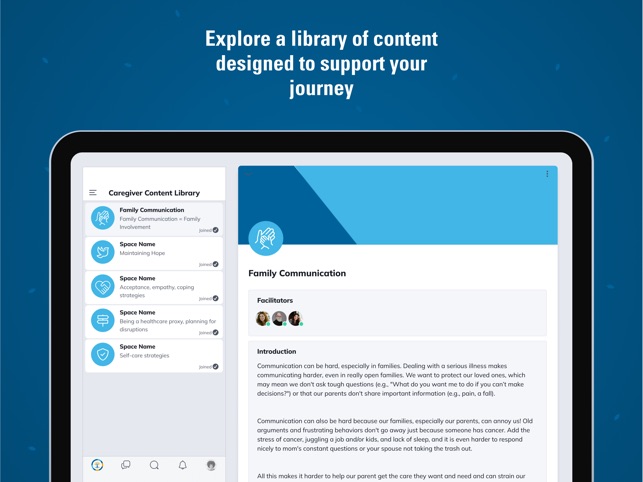 FamilyFOCUS at Dana-Farber screenshot 1 of 6