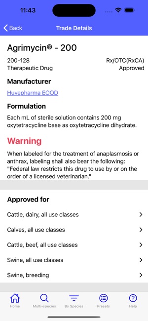 FARAD's VetGRAM screenshot 17 of 44