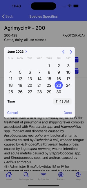 FARAD's VetGRAM screenshot 18 of 44