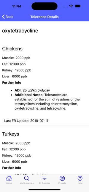 FARAD's VetGRAM screenshot 19 of 44