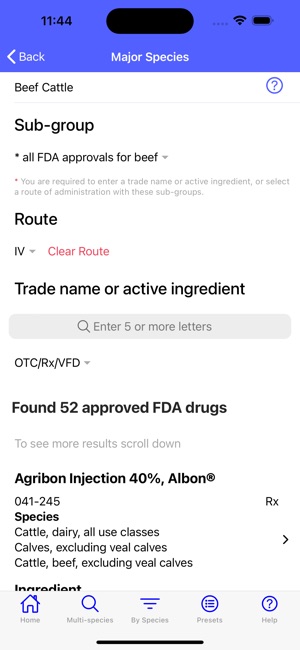 FARAD's VetGRAM screenshot 20 of 44