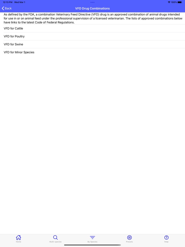 FARAD's VetGRAM screenshot 5 of 44