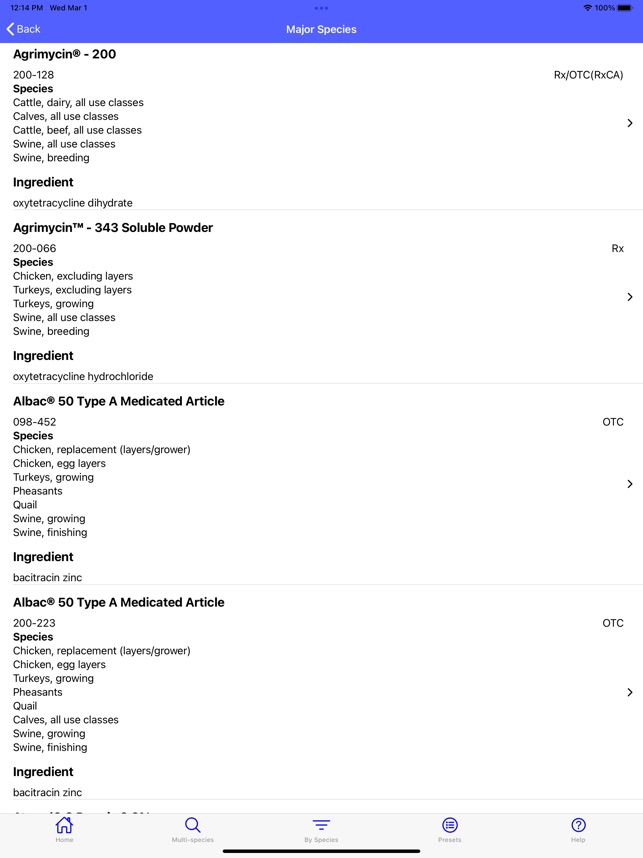 FARAD's VetGRAM screenshot 6 of 44