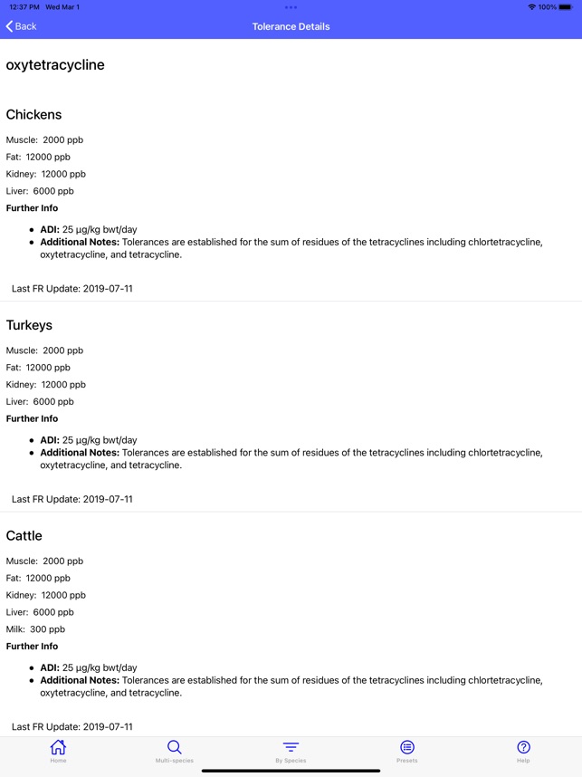 FARAD's VetGRAM screenshot 9 of 44