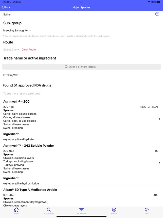 FARAD's VetGRAM screenshot 10 of 44