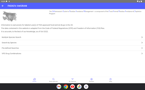 FARAD's VetGRAM screenshot 44 of 44