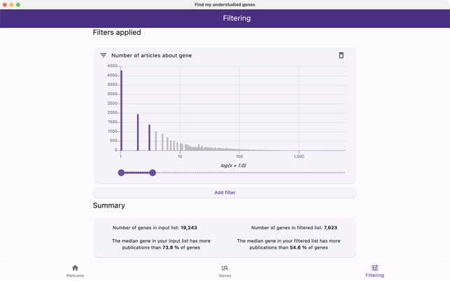 Find My Understudied Genes screenshot 3 of 9