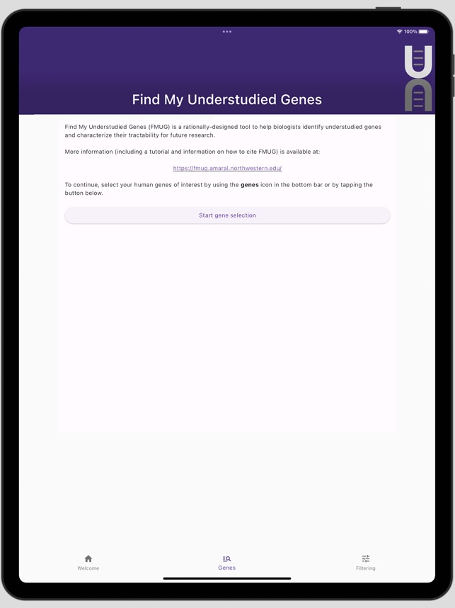 Find My Understudied Genes screenshot 8 of 9