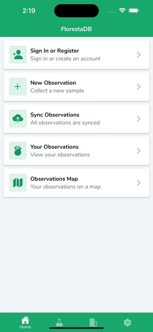 FlorestaDB screenshot 1 of 7