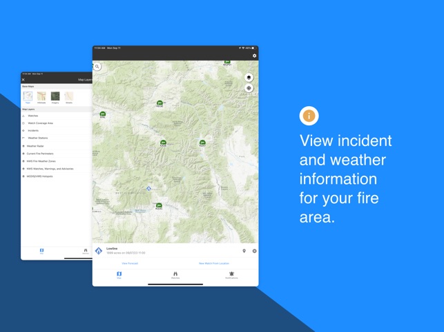 FWAS - Fire Weather Alert System screenshot 2 of 10