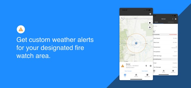 FWAS - Fire Weather Alert System screenshot 3 of 10