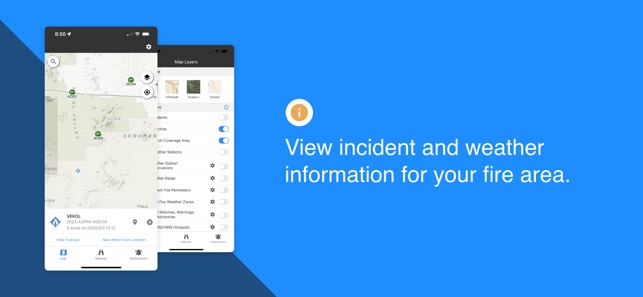 FWAS - Fire Weather Alert System screenshot 4 of 10