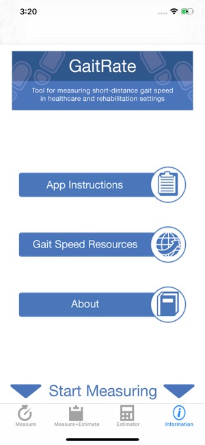 GaitRate screenshot 1 of 5