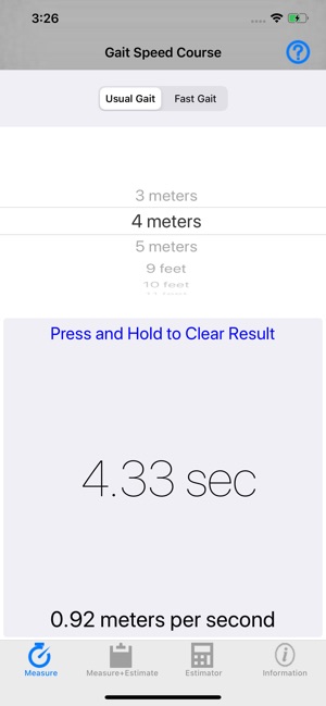 GaitRate screenshot 2 of 5