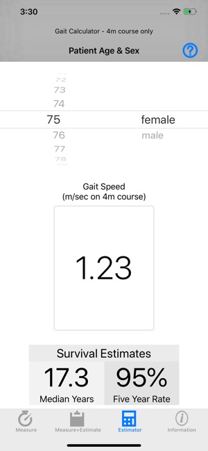 GaitRate screenshot 5 of 5
