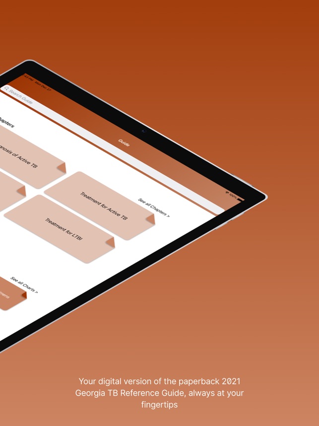 Georgia TB Reference Guide screenshot 2 of 24