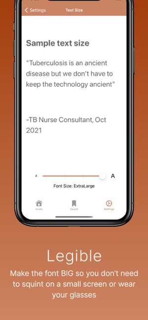 Georgia TB Reference Guide screenshot 16 of 24