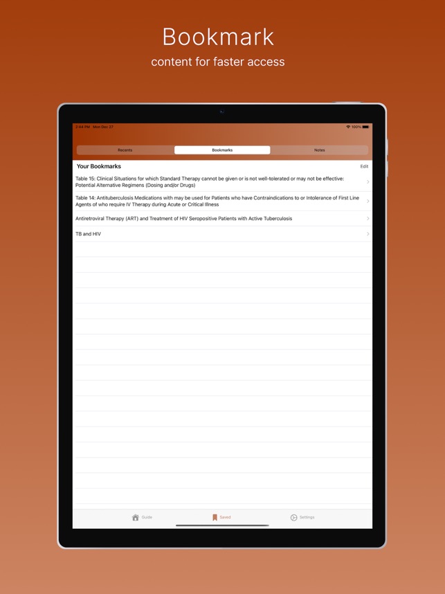 Georgia TB Reference Guide screenshot 3 of 24