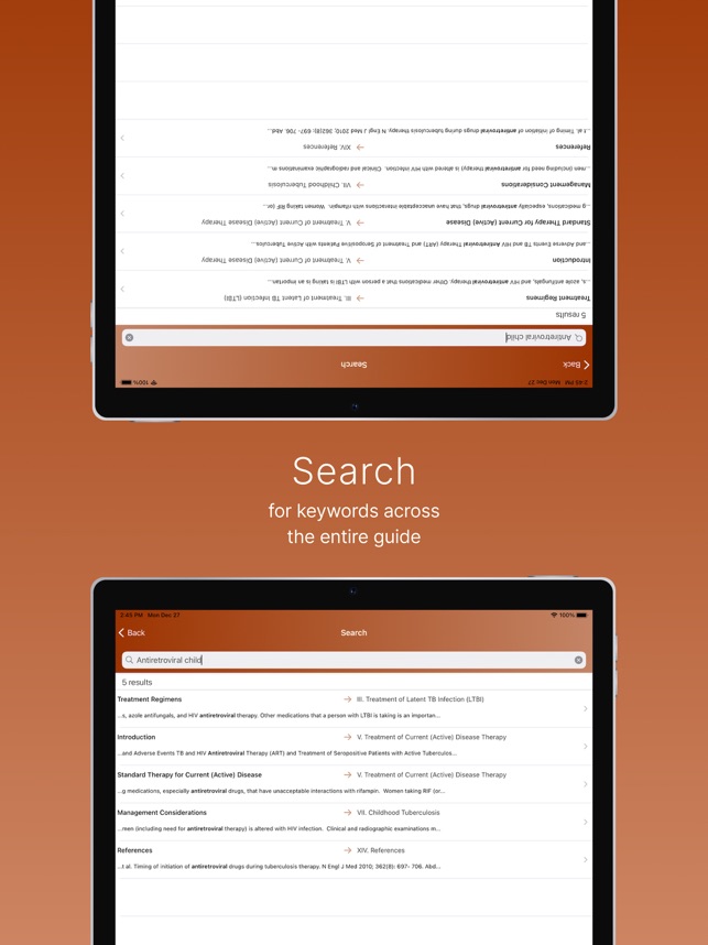 Georgia TB Reference Guide screenshot 5 of 24