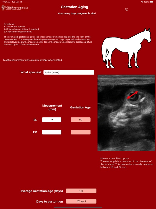 Gestation Aging screenshot 3 of 6