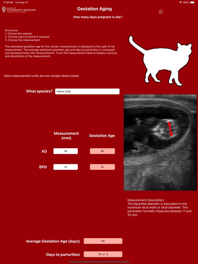 Gestation Aging screenshot 6 of 6