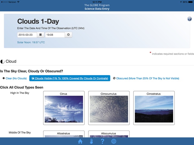 GLOBE Data Entry screenshot 8 of 10