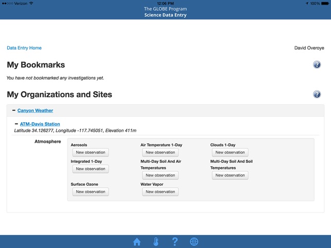 GLOBE Data Entry screenshot 10 of 10