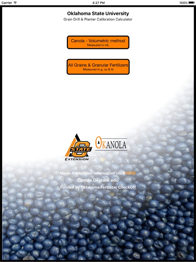 Grain Drill Calibration Calculator screenshot 1 of 8