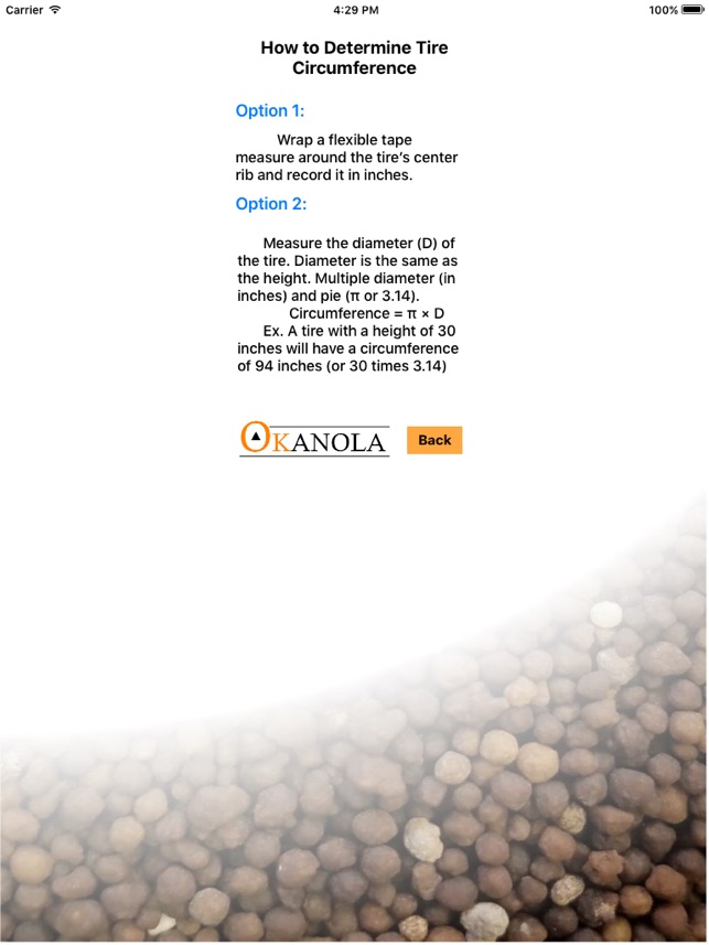 Grain Drill Calibration Calculator screenshot 4 of 8