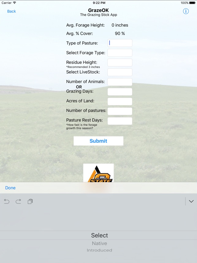 GrazeOK screenshot 1 of 6