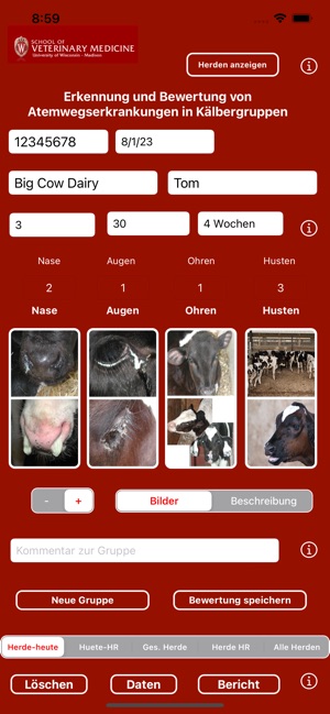 Group Pen Respiratory Scorer screenshot 12 of 20