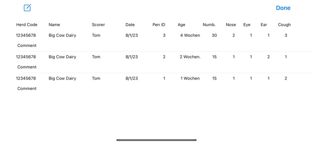 Group Pen Respiratory Scorer screenshot 19 of 20