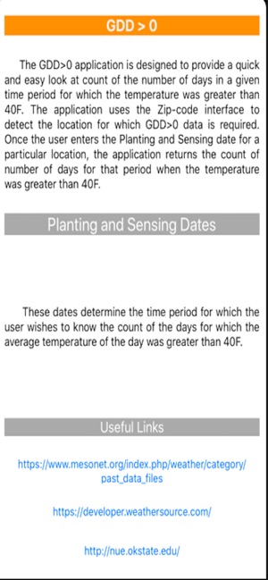 Growing Degree Days Calculator screenshot 6 of 7