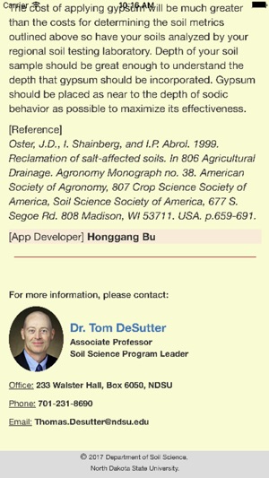 Gypsum Requirement screenshot 5 of 5